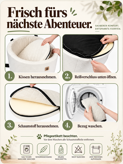 KUSCHELFAHRT — Sein Lieblingsplatz